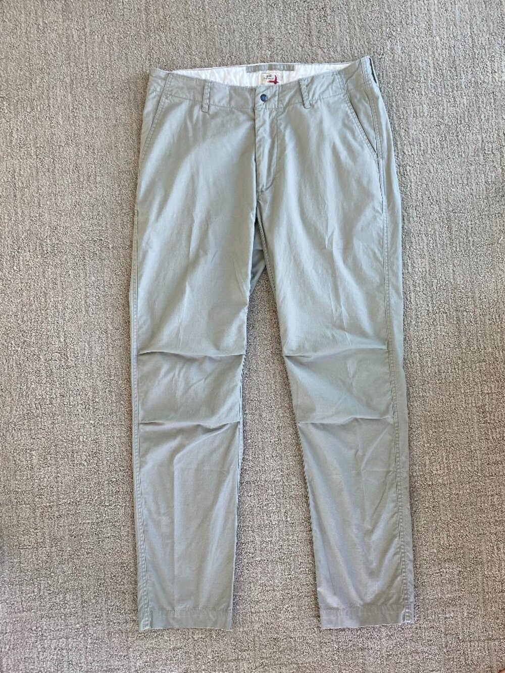 Relwen Flyweight Flex Chino in Light Khaki Tan Men’s Comfy Size 32